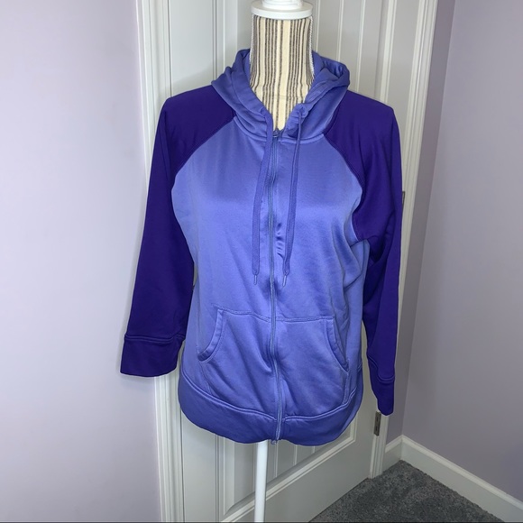 Danskin Now Jackets & Blazers - Danskin Now Zipper Hooded Jacket size L